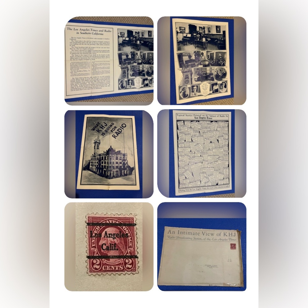 KHJ MEMORABILIA 100 YEARS OLD “WHAT KHJ IS DOING FOR RADIO”